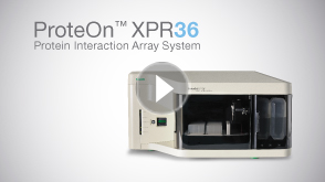 ProteOn XPR36 Interaction Array System - Protein Interaction Analysis