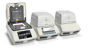 Photo of Bio-Rad real-time PCR detection systems (qPCR systems)